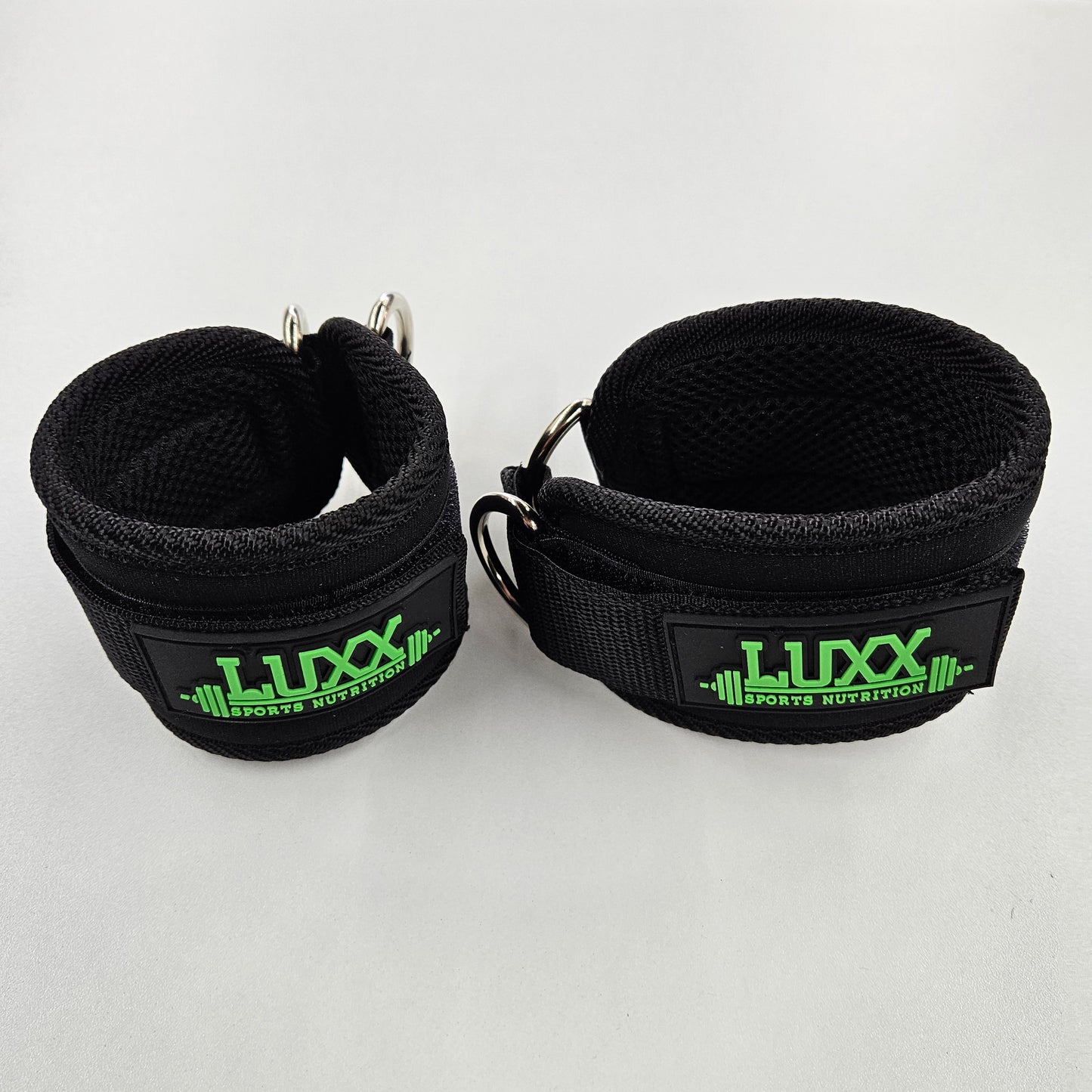 Luxx Ankle Straps for Cable Machine Attachments | Gym Ankle Brace for Kickbacks, Glute Workouts, Leg Extensions, Weight Attachment, Curls, Hip Abductors Exercise for Men Women