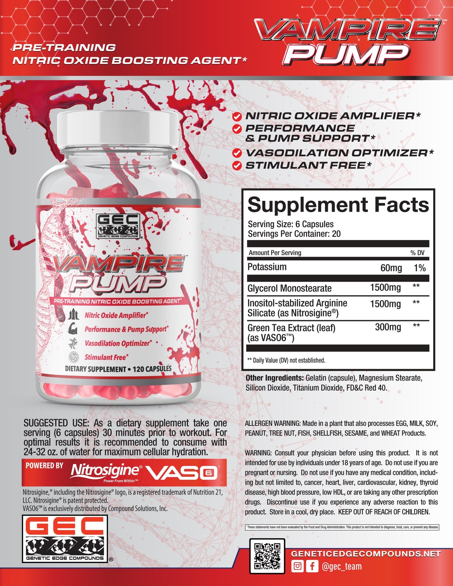 Vampire Pump - Genetic Edge Compounds (GEC)