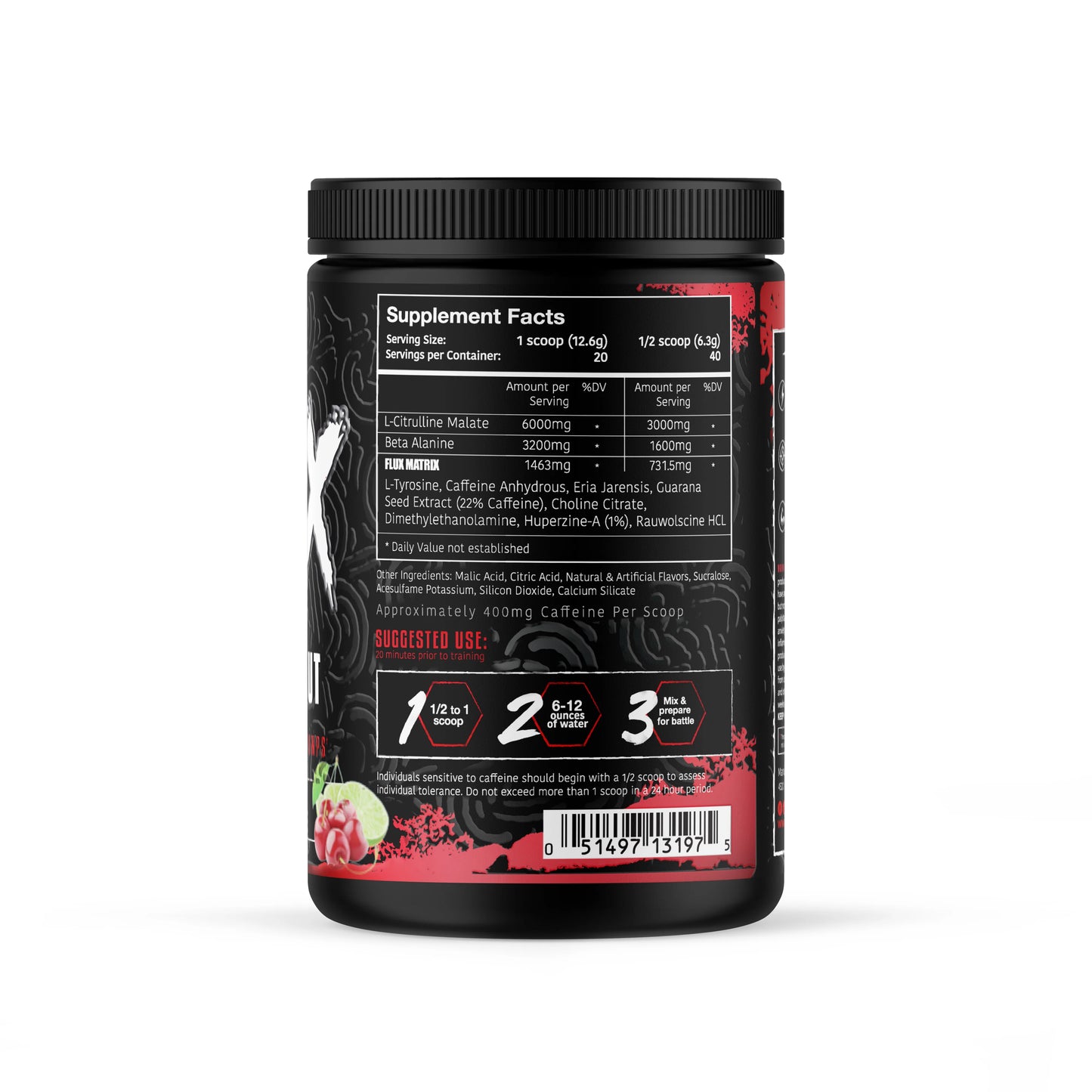 Flux Pre-Workout Kaymas Nutrition