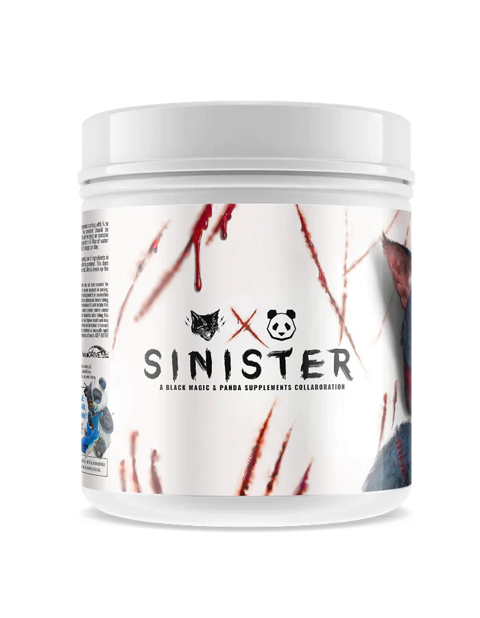 Sinister Pre-Workout: Panda Supplements and Black Magic Collaboration