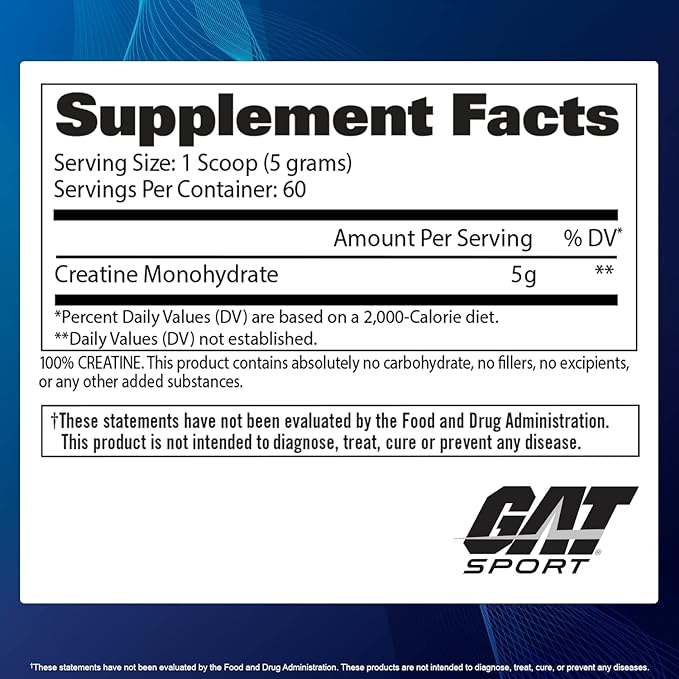 GAT Creatine 1000g