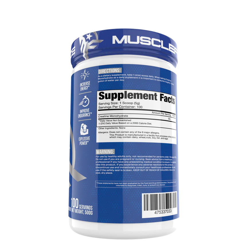 MuscleForce Creatine Monohydrate